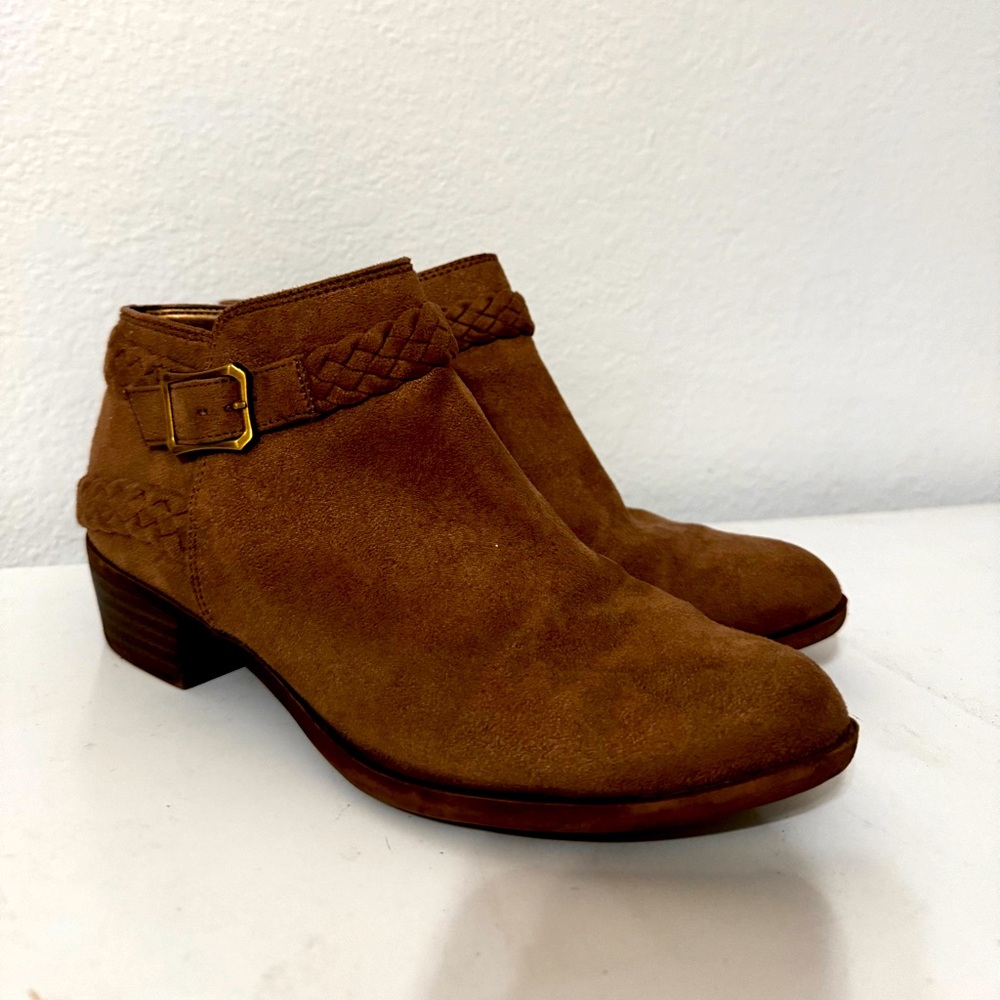 Brown Suede Boots 7.5